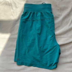Lululemon Mens Medium Short - 6” Linerless - Teal
